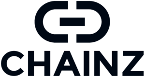 Chainz Loovagentuuri must logo: Kvaliteetne disain, loovus ja tulemuslikkus üheskoos.